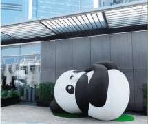 长沙IFS推出国际熊猫日快闪展
